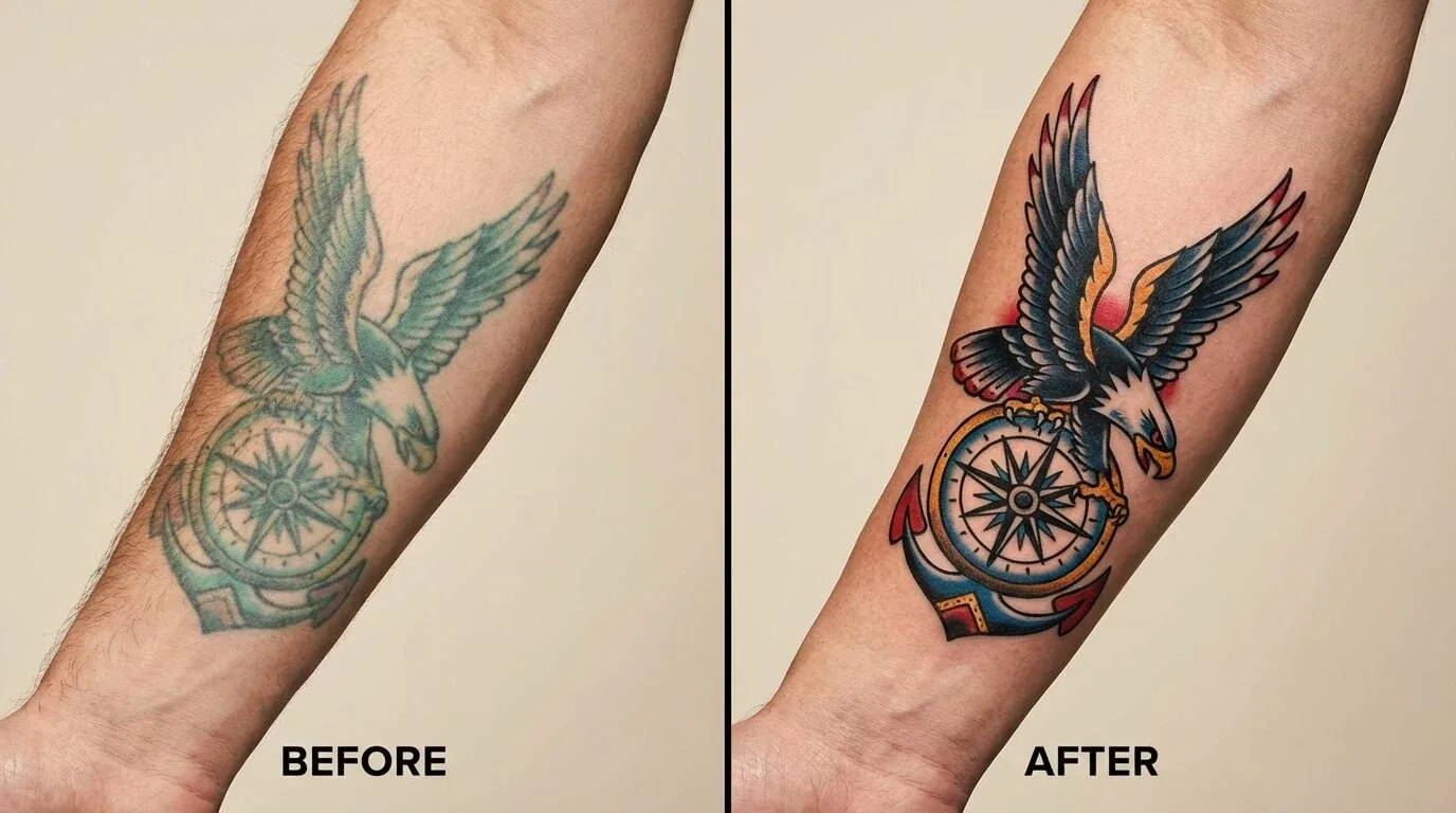 Cover image for "Tattoo Touch-Ups: When, Why, and What to Expect"